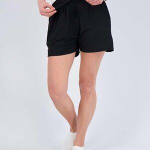 Real Essentials: Athletic Lounge Shorts for Women - Casual Sweat Shorts Large